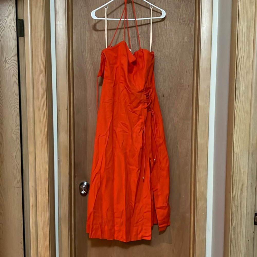 Free People open back dress